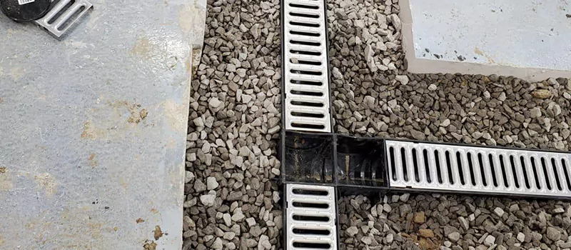 Storm Water Trench Drain Repair in Newmarket, ON